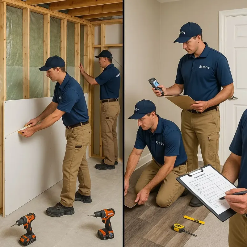Repairs and Reconstruction process in Langlade County, WI